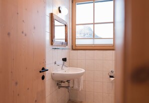 Dusche, Haartrockner, Toilettenpapier