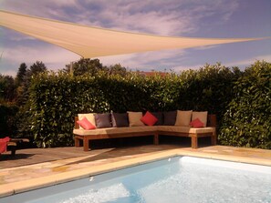 Alberca al aire libre 