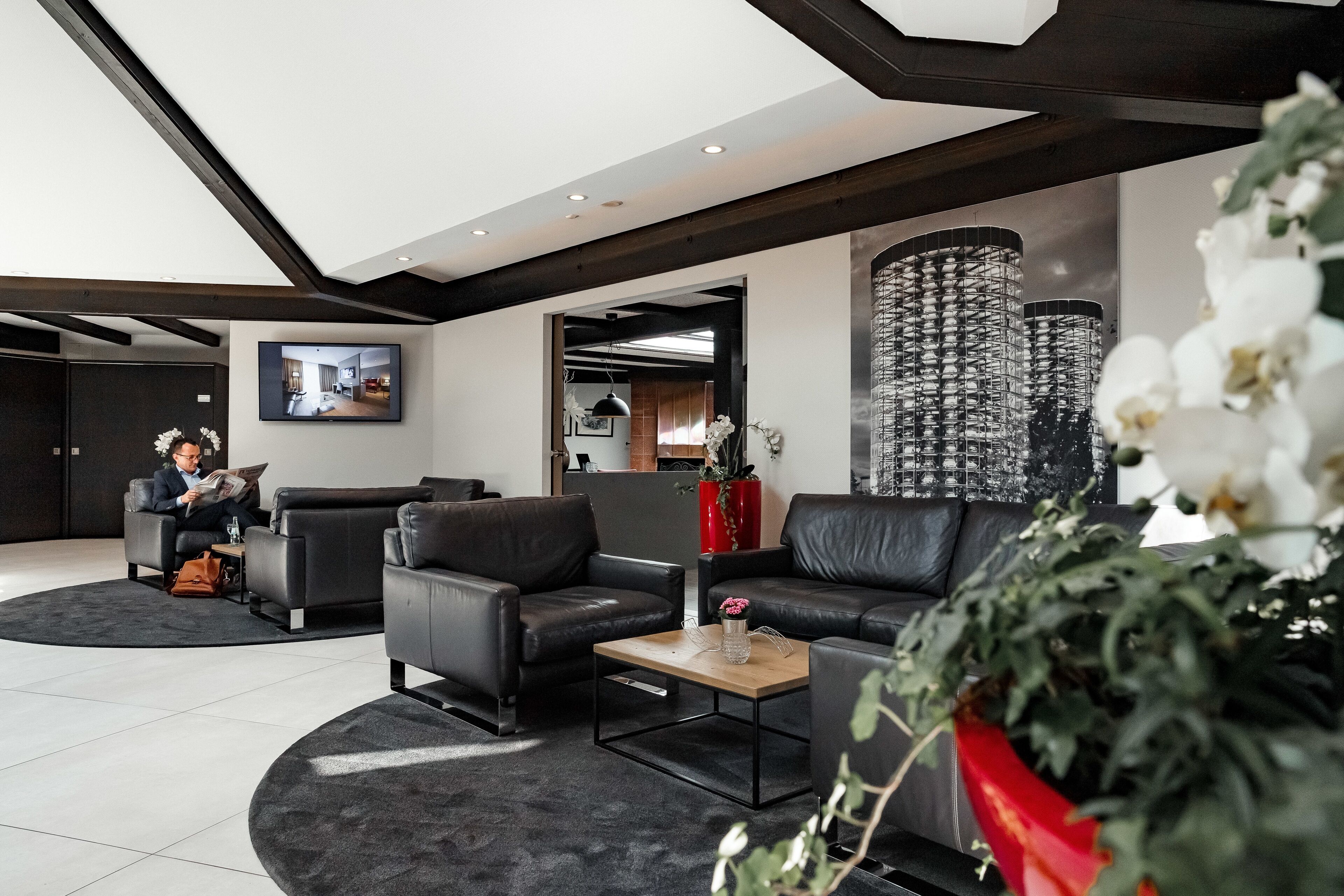 Sitzecke in der Lobby