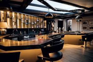 Bar (on property) - Privathotel alte mühle (Weyhausen)