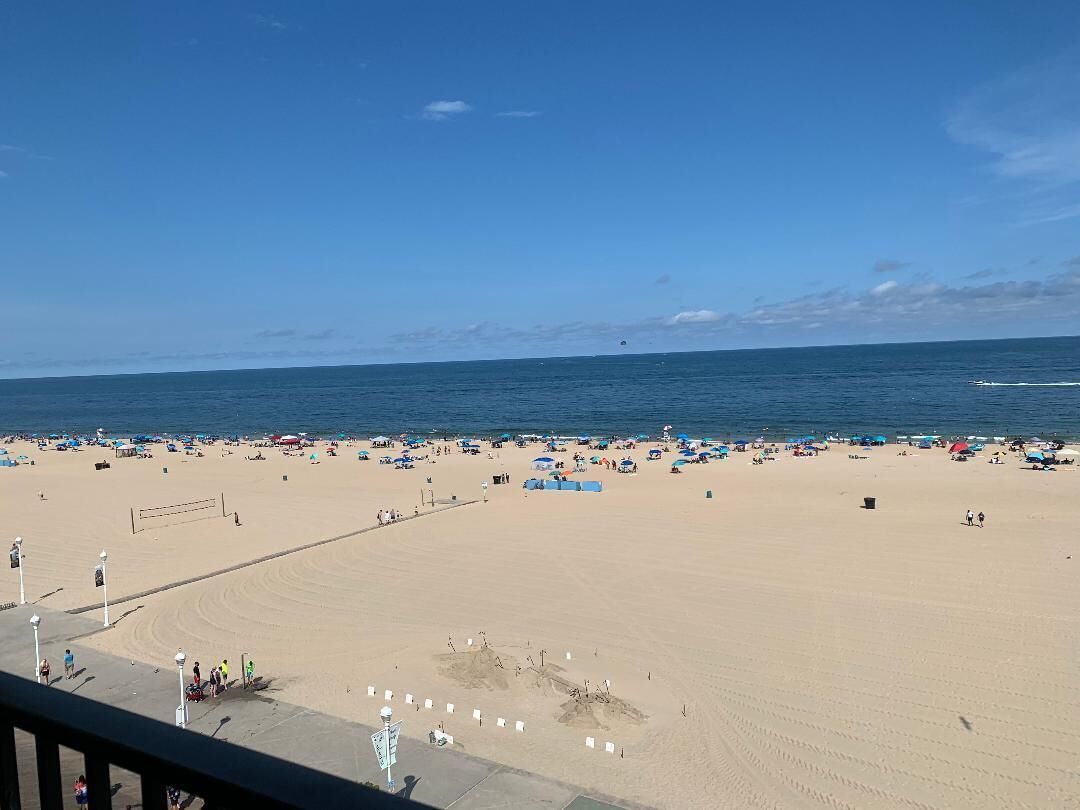 On the beach
