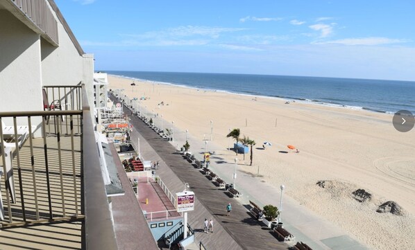 Na praia