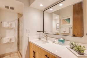 Condo, 2 Bedrooms | Bathroom | Towels, shampoo - Papakea #f407 2 Bedroom Condo by RedAwning (Lahaina)