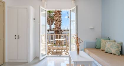 Apartment In A Hotel 'Ninemia Suites Tinos Grand 104' with Shared Pool, Wi-Fi and Air Conditioning