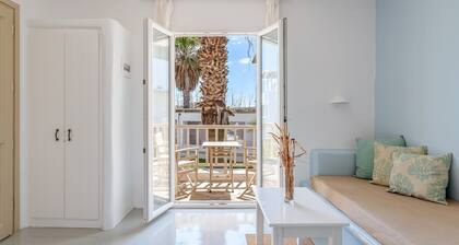 Apartment In A Hotel 'Ninemia Suites Tinos Grand 104' with Shared Pool, Wi-Fi and Air Conditioning