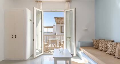 Apartment In A Hotel 'Ninemia Suites Tinos Grand 203 ' with Sea View, Wi-Fi and Air Conditioning
