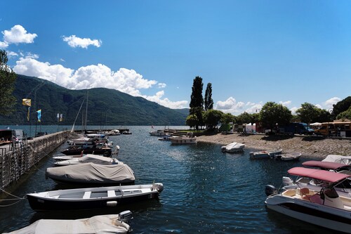 Ferienhaus 'Vanni's House' mit Seeblick, Privatem Garten und WLAN
