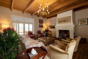 Sitteområde i lobbyen