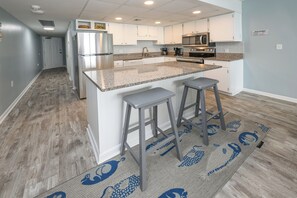 Fridge, microwave, oven, stovetop - 3 BR Oceanfront Condo in Garden City! Royal Garden Resort 1602 (Garden City)