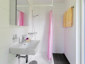 Hair dryer, towels
