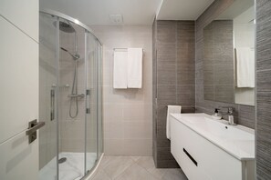 Dusche, Handtücher