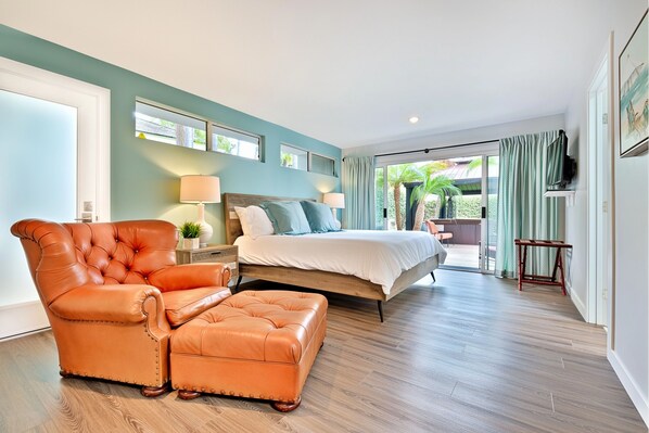 5 chambres, fer et planche à repasser, accès au Wi-Fi (inclus)