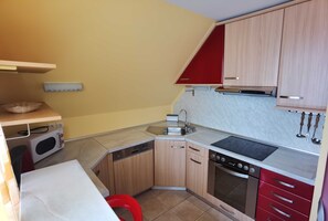 Apartment (Three Bedroom Apartment) | Private kitchen - Guesthouse 902 Črnivec (Gornji Grad)