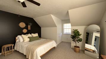 4 habitaciones, escritorio, tabla de planchar con plancha y wifi gratis