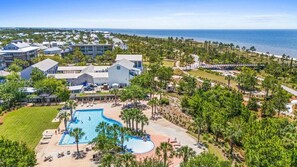 Pool - Pet-friendly home in Windmark Beach with resort pools, beach access. Sleeps 14! (Port St. Joe)