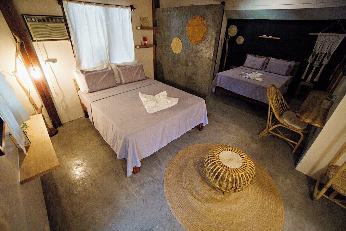 Habitación familiar, 2 camas matrimoniales, cocina (Cottage) | Interior