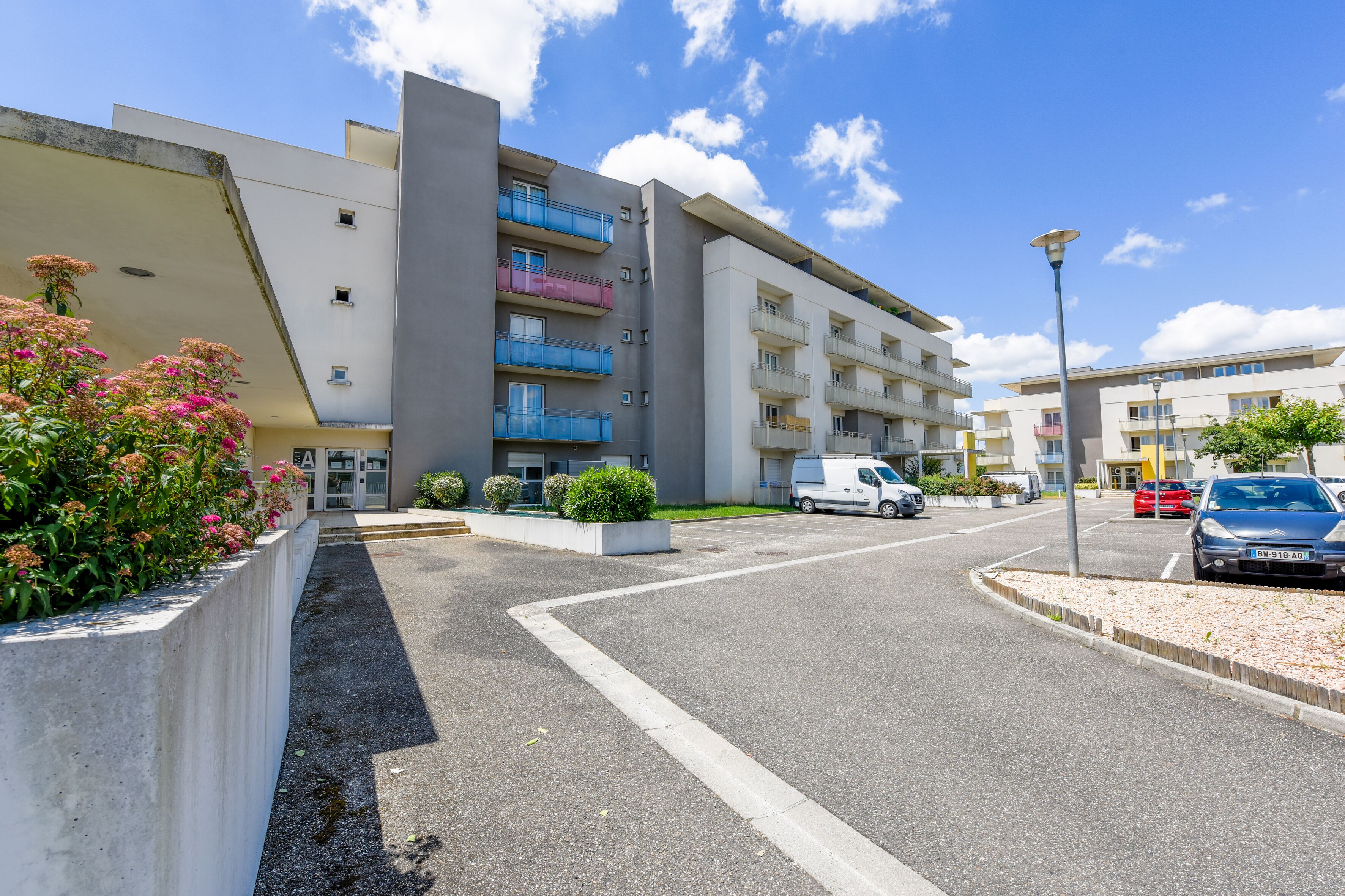 Façade de l’hébergement