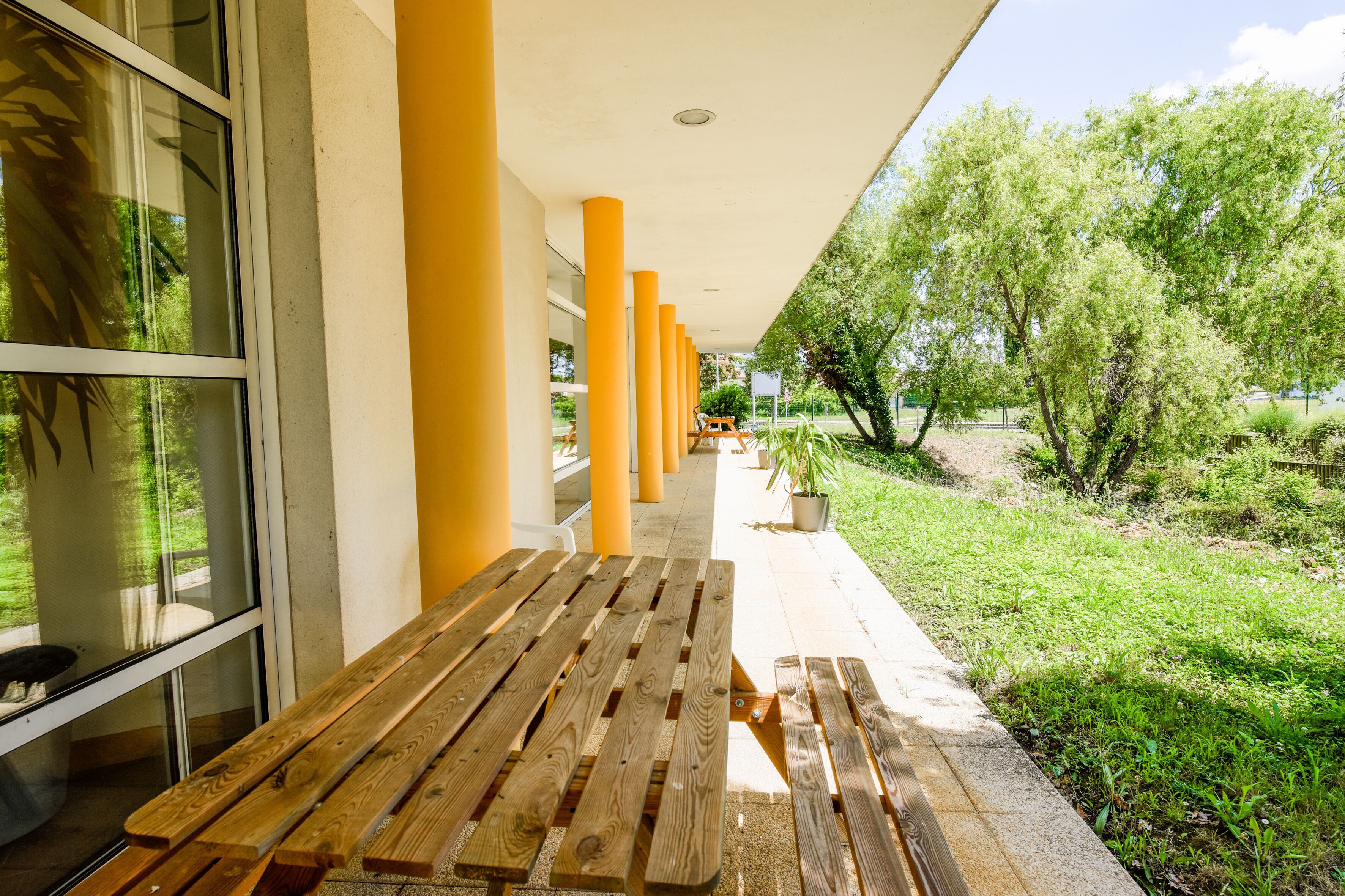 Aire de pique-nique/barbecue