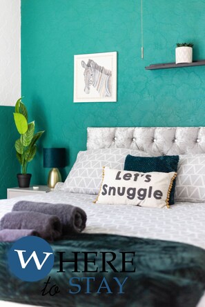 Design-Apartment, eigenes Bad