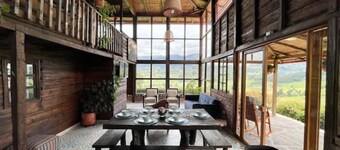Cabaña en Boyacá Colombia, cerca de parapente