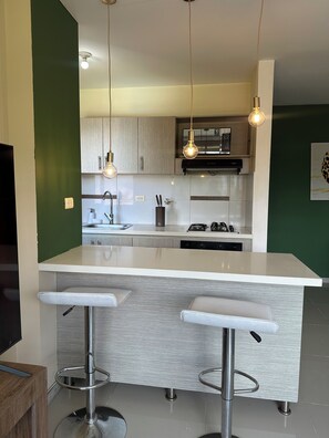 Microwave, oven, stovetop, coffee/tea maker - cozy apartment 10 minutes from the town (Antioquia)