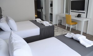 Minibar, in-room safe, desk, laptop workspace