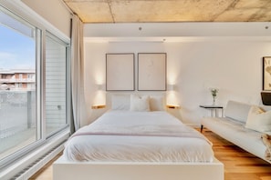 1 habitación, tabla de planchar con plancha, wifi y ropa de cama 