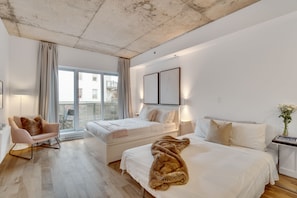 1 habitación, tabla de planchar con plancha, wifi y ropa de cama
