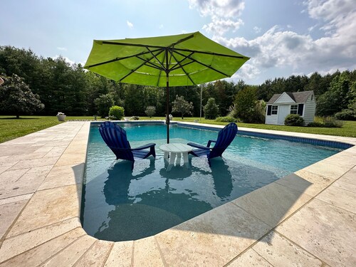 Minutes from Downtown Easton and St. Michaels | Pool | 1st Floor Bedroom | Pet F
