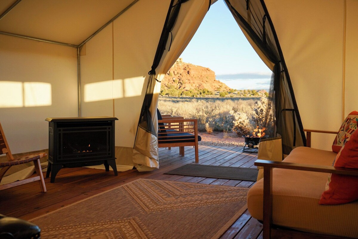The Escalante Tent | Memory foam -patjalliset sängyt, vauvansängyt, ilmainen Wi-Fi