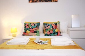 2 habitaciones, wifi gratis y ropa de cama 