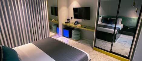 Minibar, coffres-forts dans les chambres