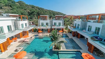 Villa, 3 soverom, adgang til basseng (Lobster) | Terrasse/patio