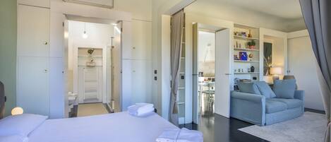 1 غرفة نوم ومكتب ومكواة/لوح كي وواي فاي