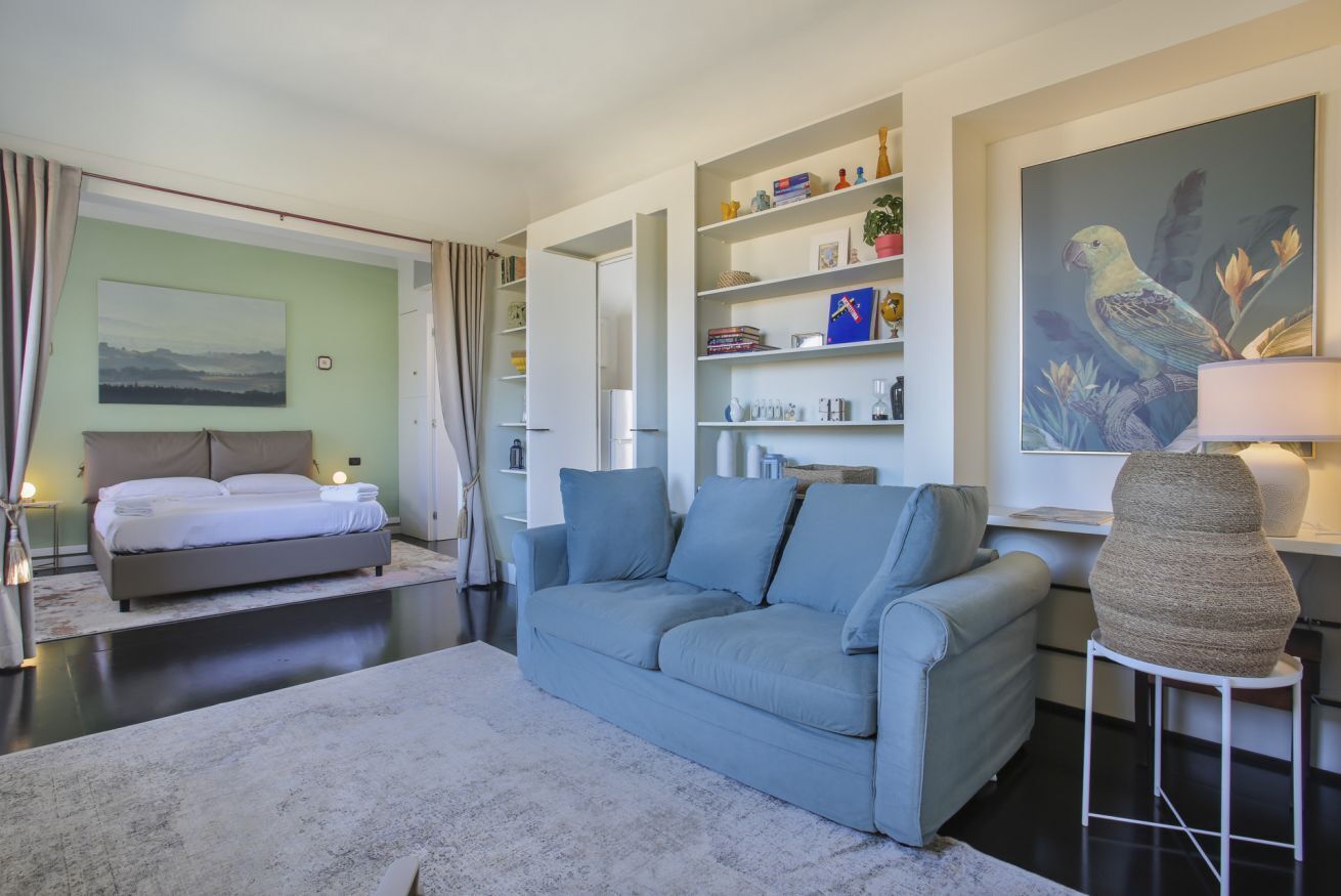 1 soverom, strykejern/-brett, wi-fi og sengetøy