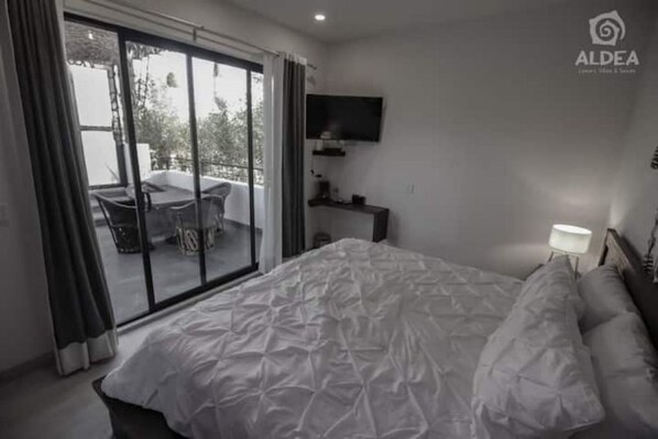 Desk, iron/ironing board