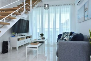 Living area - #hermoso Apto en Juan Dolio 601 F (Playa Juan Dolio)