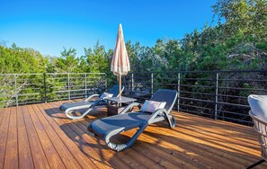 Lyxstuga - husdjur tillåtna - trädgård | Terrass/Patio