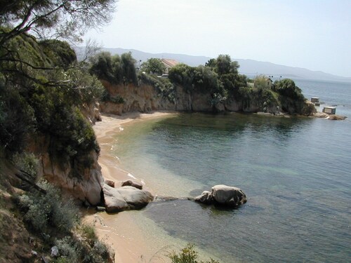 Ground floor villa 5 minutes from the beach in a quiet area.