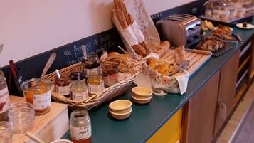 Morgenmadsbuffet hver dag mod et gebyr