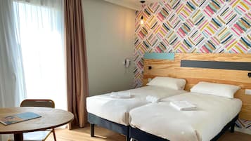 Chambres insonorisées, Wi-Fi gratuit, draps fournis