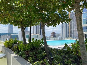 Ulkouima-allas, lämmitetty uima-allas