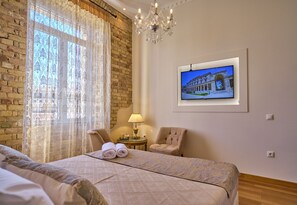 1 Schlafzimmer, Bügeleisen/Bügelbrett, kostenloses WLAN, Bettwäsche