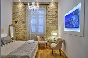 1 Schlafzimmer, Bügeleisen/Bügelbrett, kostenloses WLAN, Bettwäsche