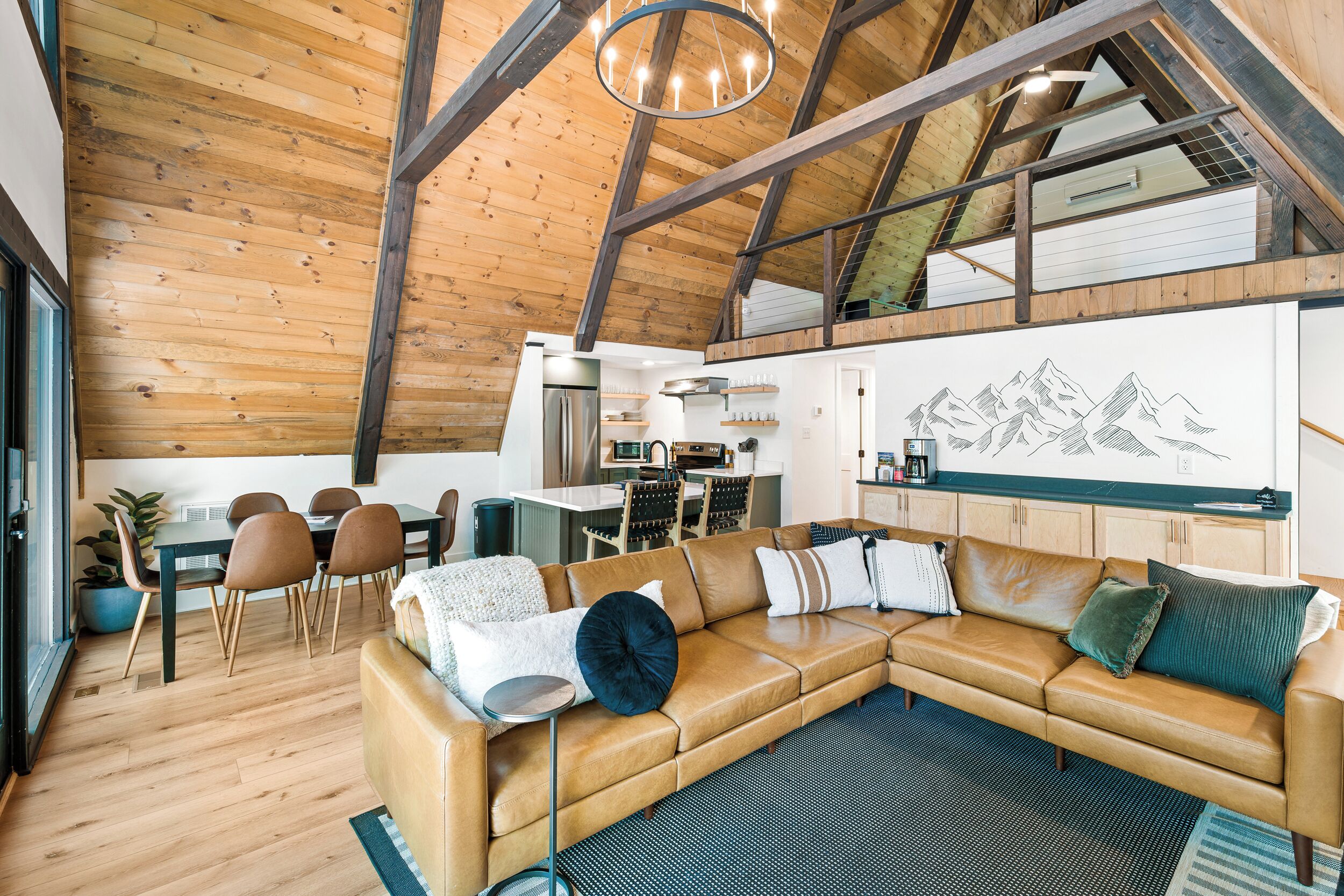 Smart TV, lareira, videogames, pebolim