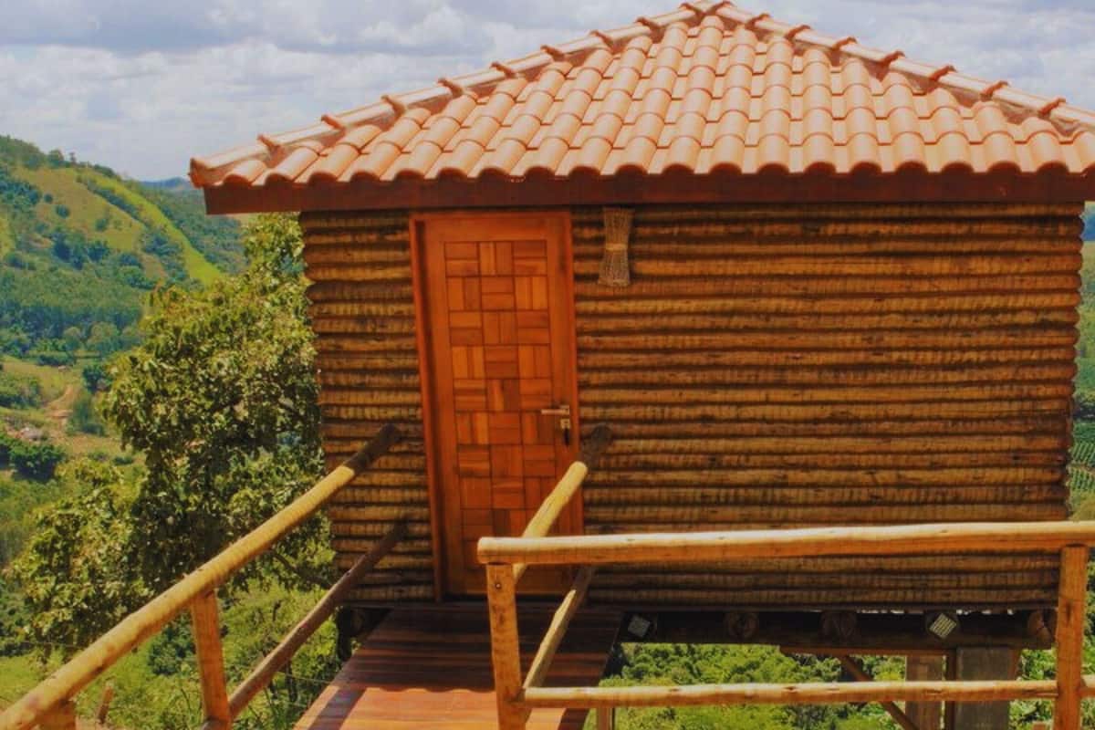 Cabana Suspensa Toca da Coruja | 1 camera, culla da viaggio, Wi-Fi gratuito, lenzuola