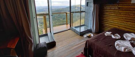 Cabana Suspensa Toca da Coruja | เปลนอนเด็กแบบพกพา, Wi-Fi ฟรี, ผ้าปูที่นอน