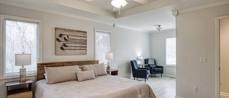 5 間睡房、Wi-Fi、床單