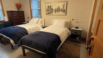 舒適雙人或雙床房 | 書桌、筆電工作空間、熨斗/熨衣板、免費無線上網