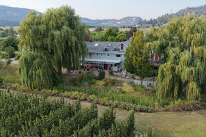 Fassade der Unterkunft